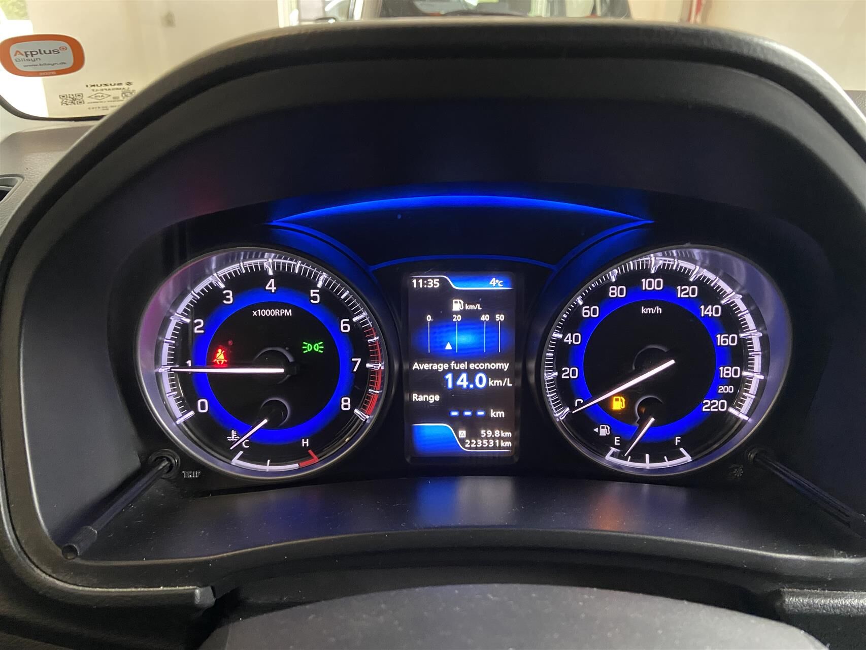 Billede af Suzuki Baleno 1,2 SHVS  Mild hybrid Exclusive 90HK 5d