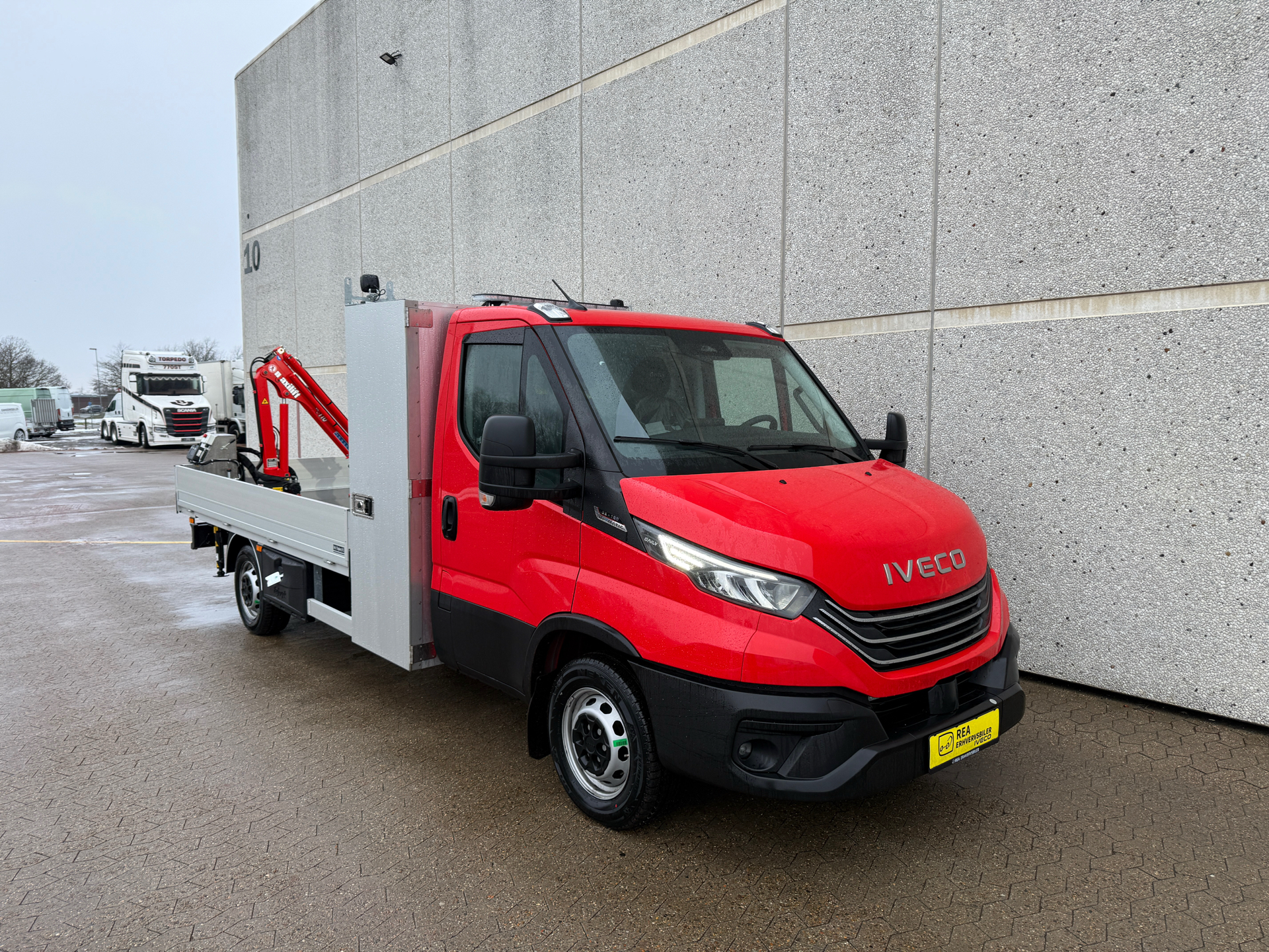 Billede af Iveco Daily 35S18 4100mm 3,0 D 180HK Ladv./Chas. 8g Aut.