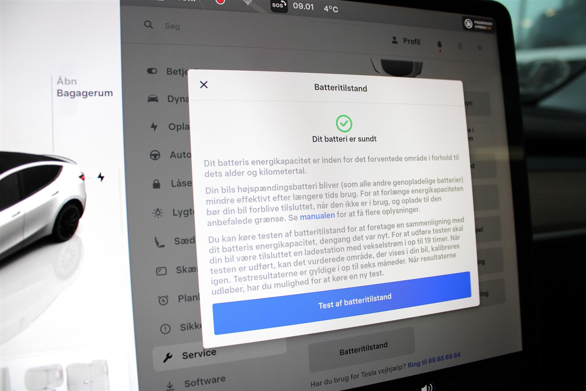 Billede af Tesla Model Y EL Performance AWD 534HK 5d Aut.