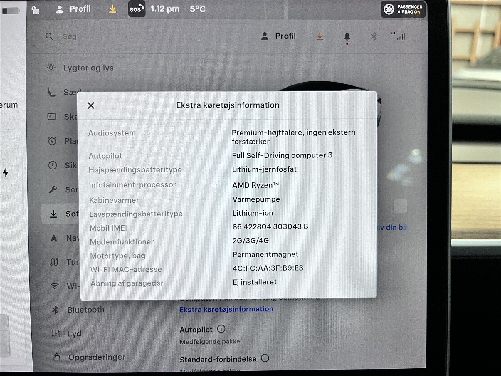 Billede af Tesla Model 3 EL 283HK Aut.