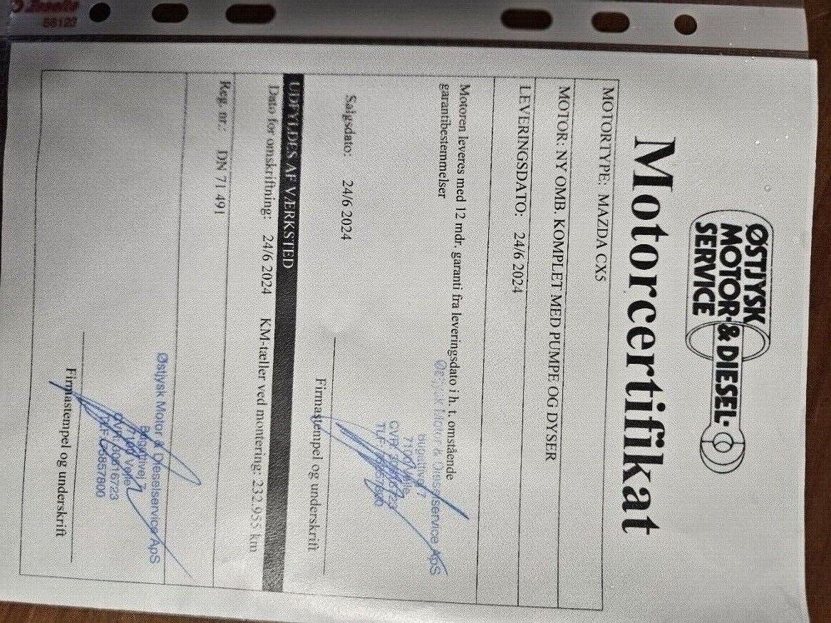 Billede af Mazda CX-5 2,2 DE Optimum 4WD 175HK Van 6g Aut.