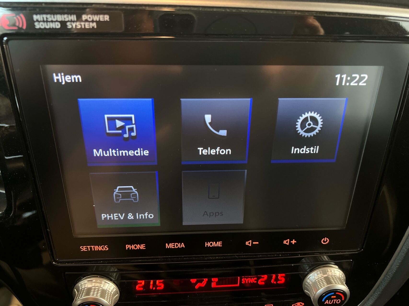 Billede af Mitsubishi Outlander 2,4 PHEV  Plugin-hybrid Instyle 4WD 224HK 5d 6g Trinl. Gear