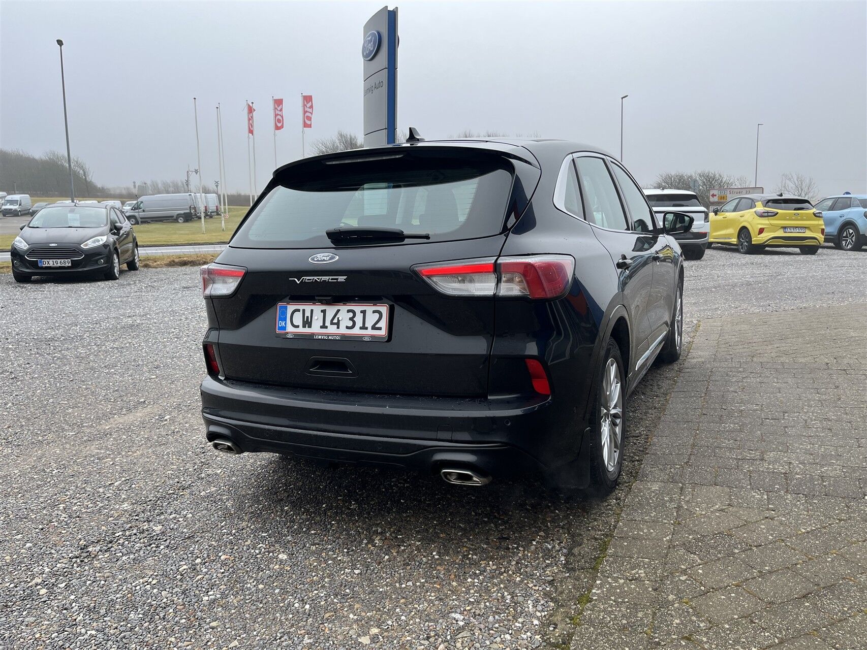 Billede af Ford Kuga 2,5 Plugin-hybrid Vignale CVT 225HK 5d Trinl. Gear