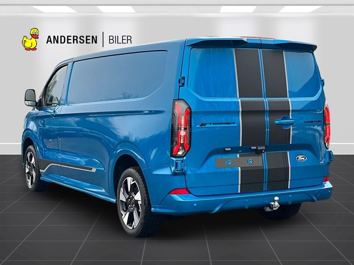 Billede af Ford E-Transit Custom 340 L2H1 EL Sport 218HK Van Aut.