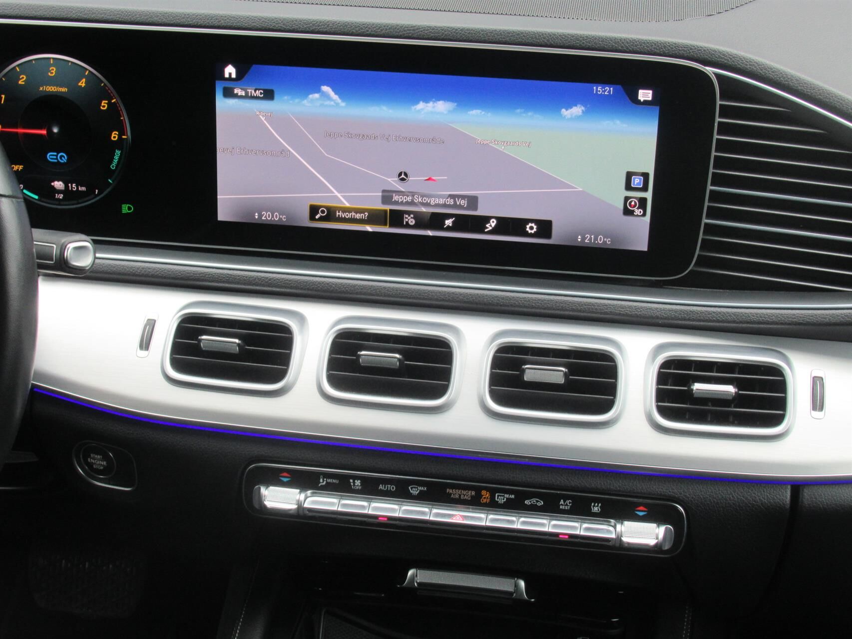 Billede af Mercedes-Benz GLE350 de 2,0 Plugin-hybrid 4Matic 9G-Tronic 320HK 5d 9g Aut.