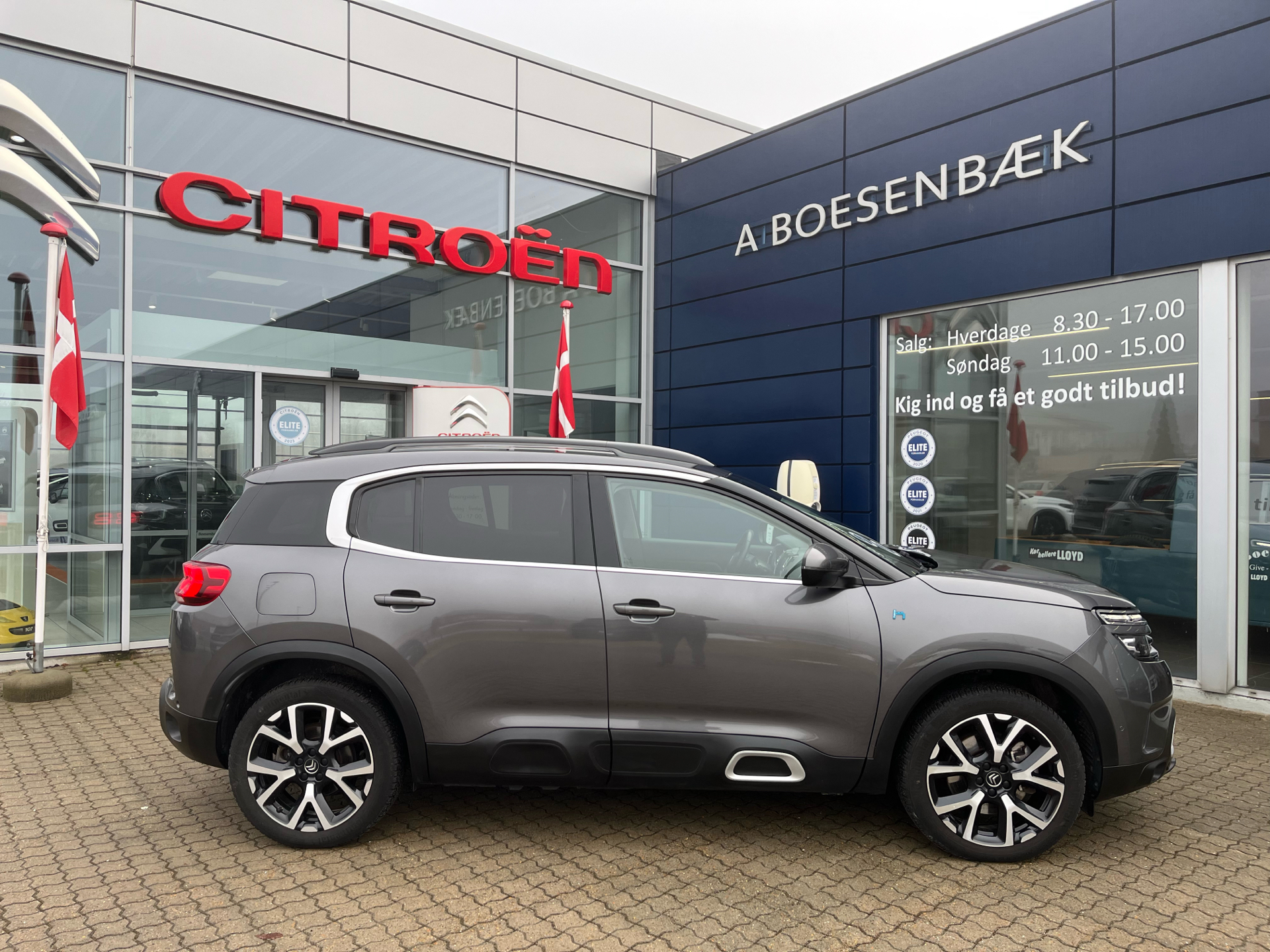 Billede af Citroën C5 Aircross 1,6 Plugin-hybrid Shine Sport EAT8 225HK 5d 8g Aut.
