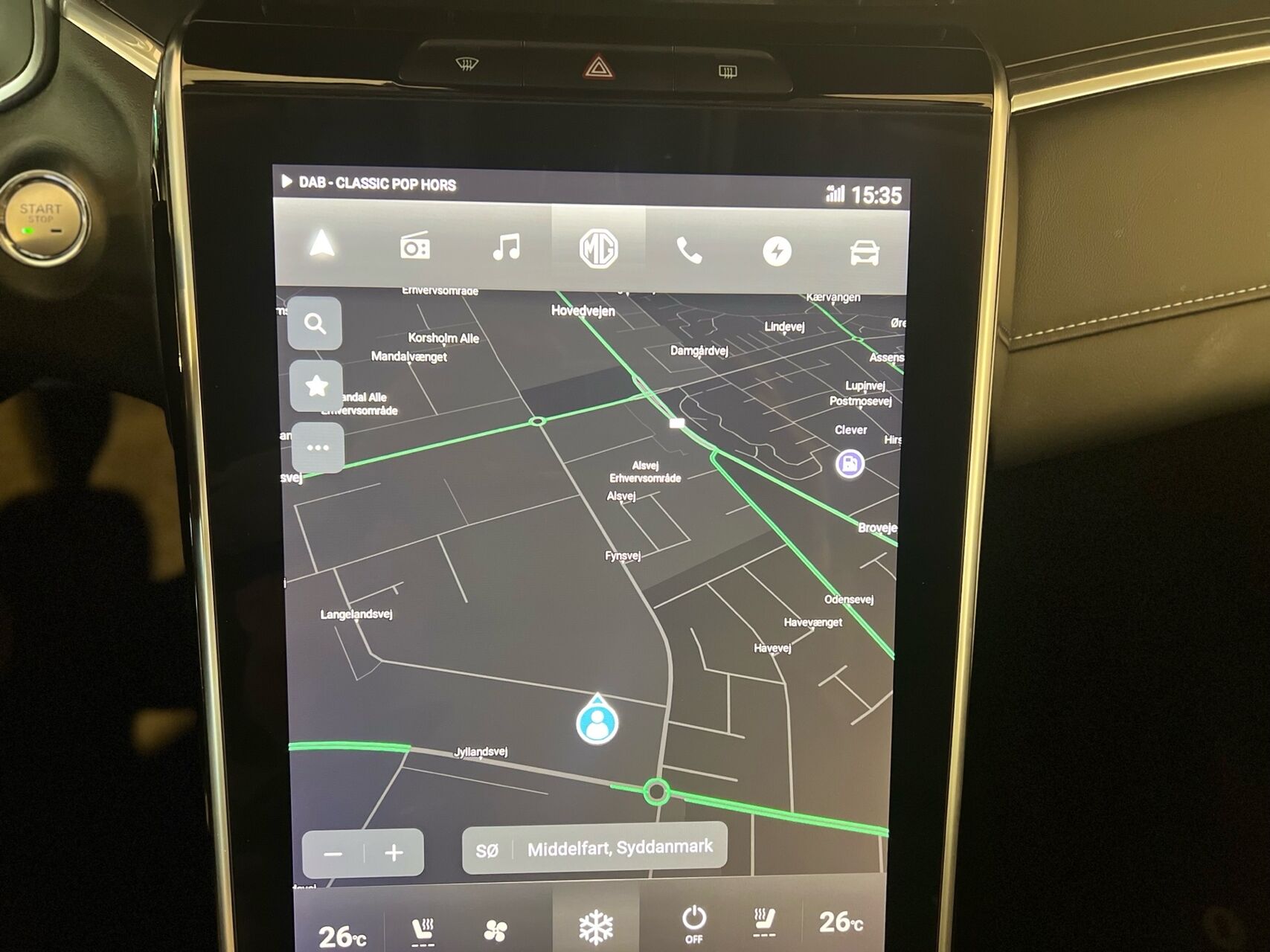 Billede af MG Marvel R EL Luxury 180HK 5d Aut.