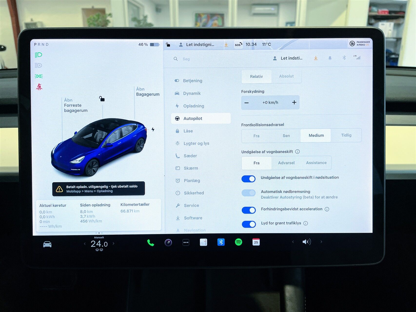 Billede af Tesla Model 3 EL Standard Range Plus 325HK Aut.