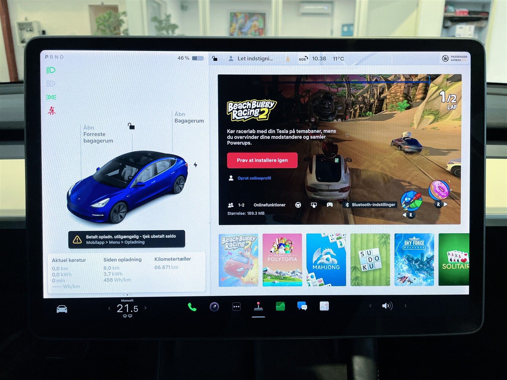 Billede af Tesla Model 3 EL Standard Range Plus 325HK Aut.