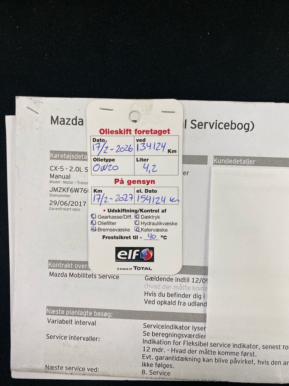 Billede af Mazda CX-5 2,0 Skyactiv-G Vision 165HK 5d 6g