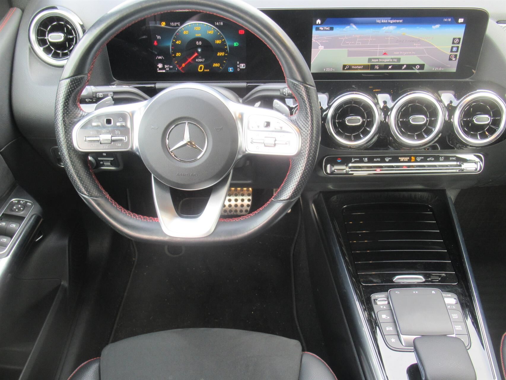 Billede af Mercedes-Benz B200 d 2,0 CDI AMG Line 8G-DCT 150HK 8g Aut.