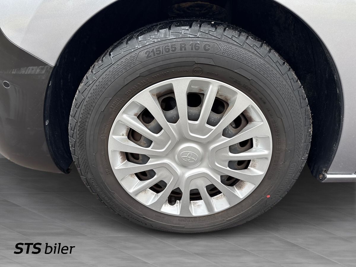 Billede af Toyota Proace Long 2,0 D Comfort Master m/dobbelt skydedør & bagklap 122HK Van 6g