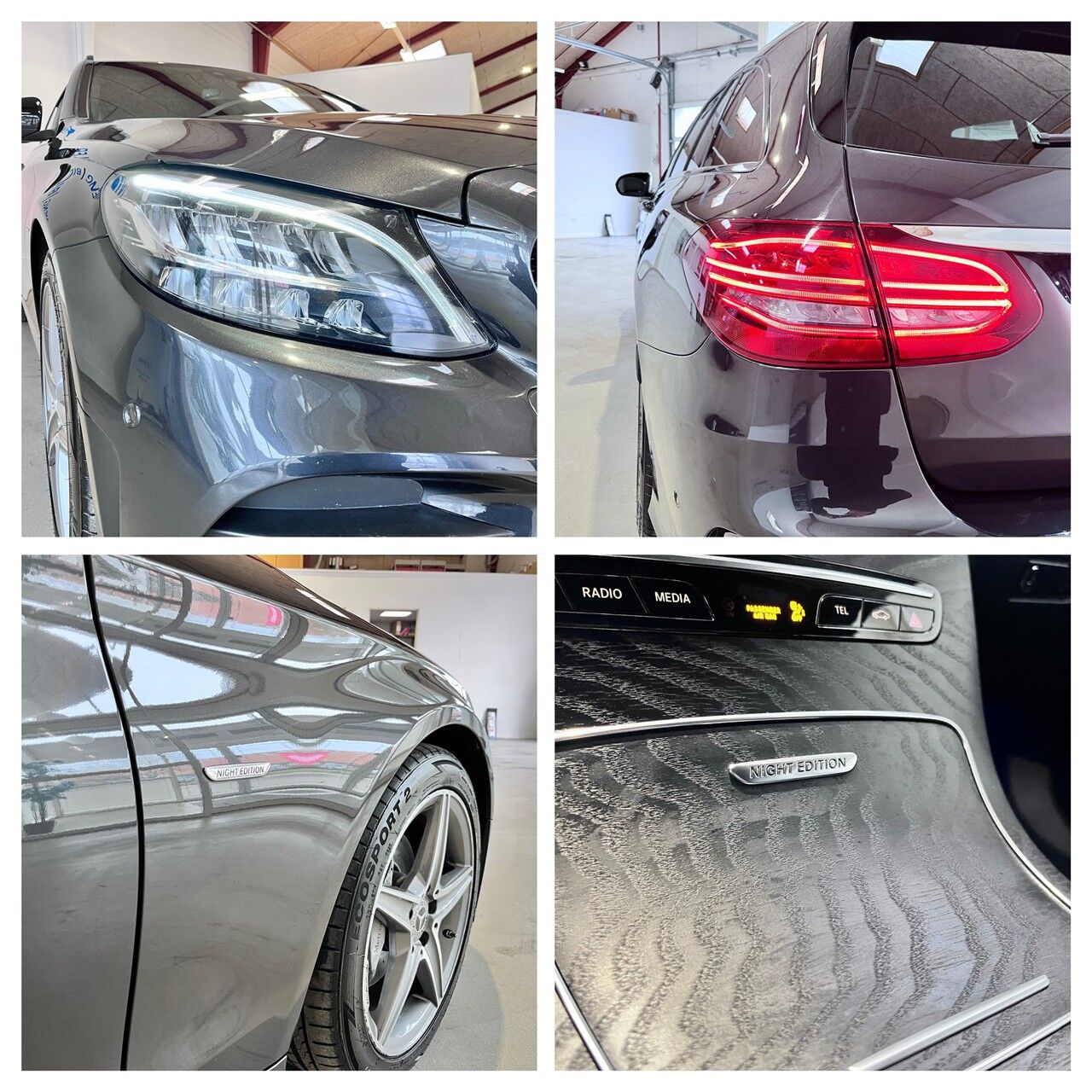 Billede af Mercedes-Benz C220 d T 2,0 CDI AMG Line Night Edition 9G-Tronic 194HK Stc Aut.