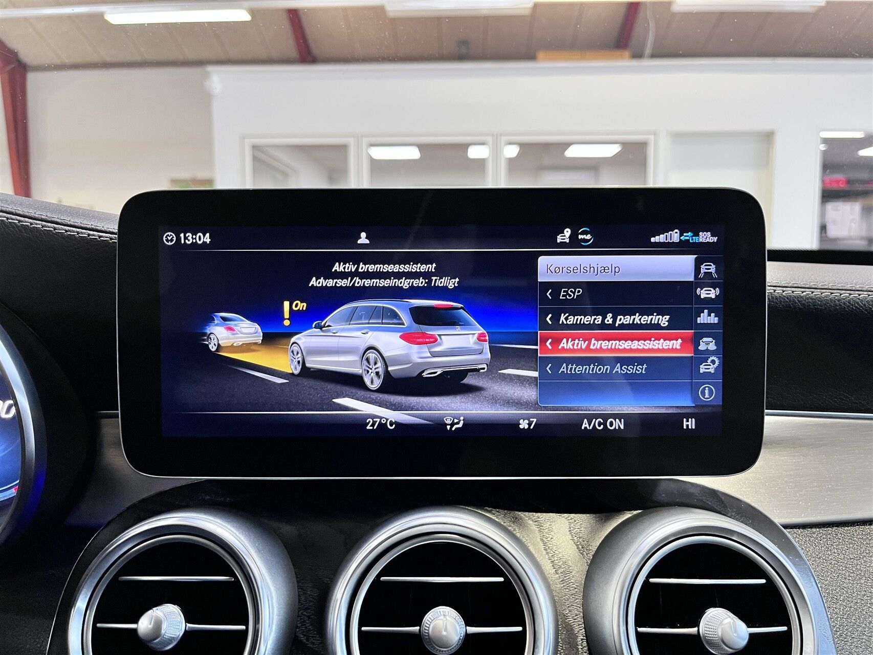 Billede af Mercedes-Benz C220 d T 2,0 CDI AMG Line Night Edition 9G-Tronic 194HK Stc Aut.