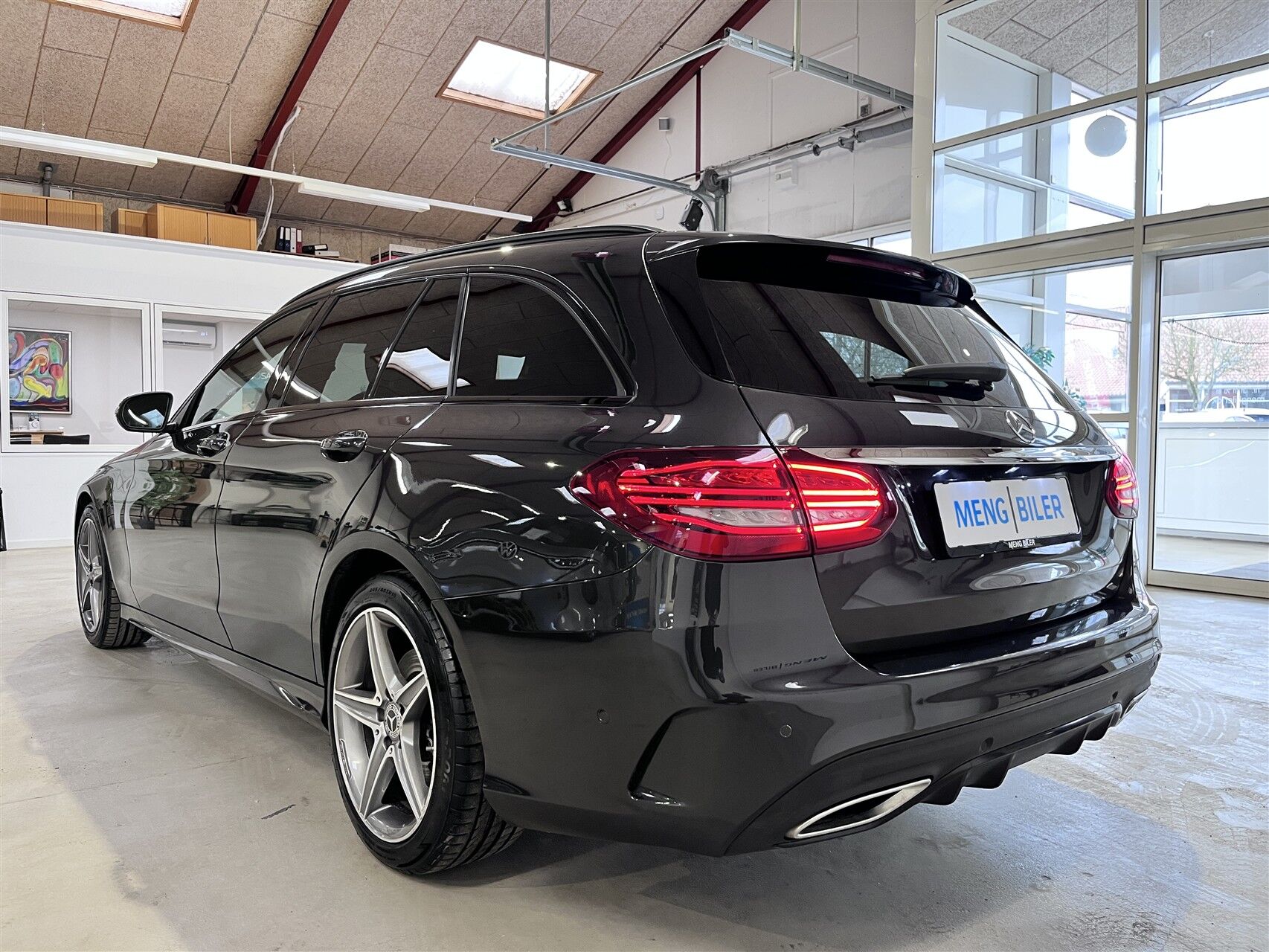 Billede af Mercedes-Benz C220 d T 2,0 CDI AMG Line Night Edition 9G-Tronic 194HK Stc Aut.