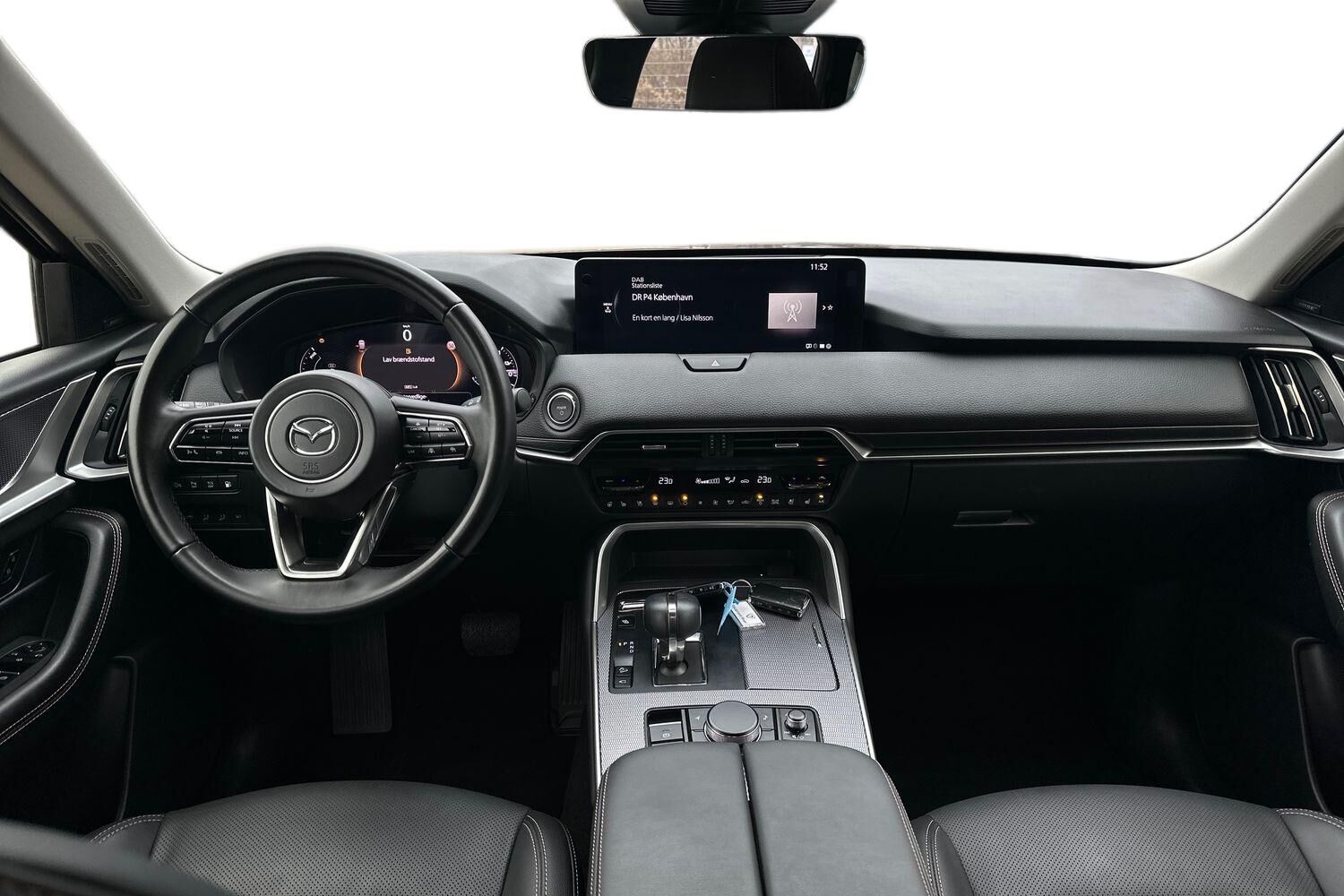 Billede af Mazda CX-80 2,5 e-Skyactiv-G  Hybrid Exclusive-Line AWD 327HK 5d 8g Aut.