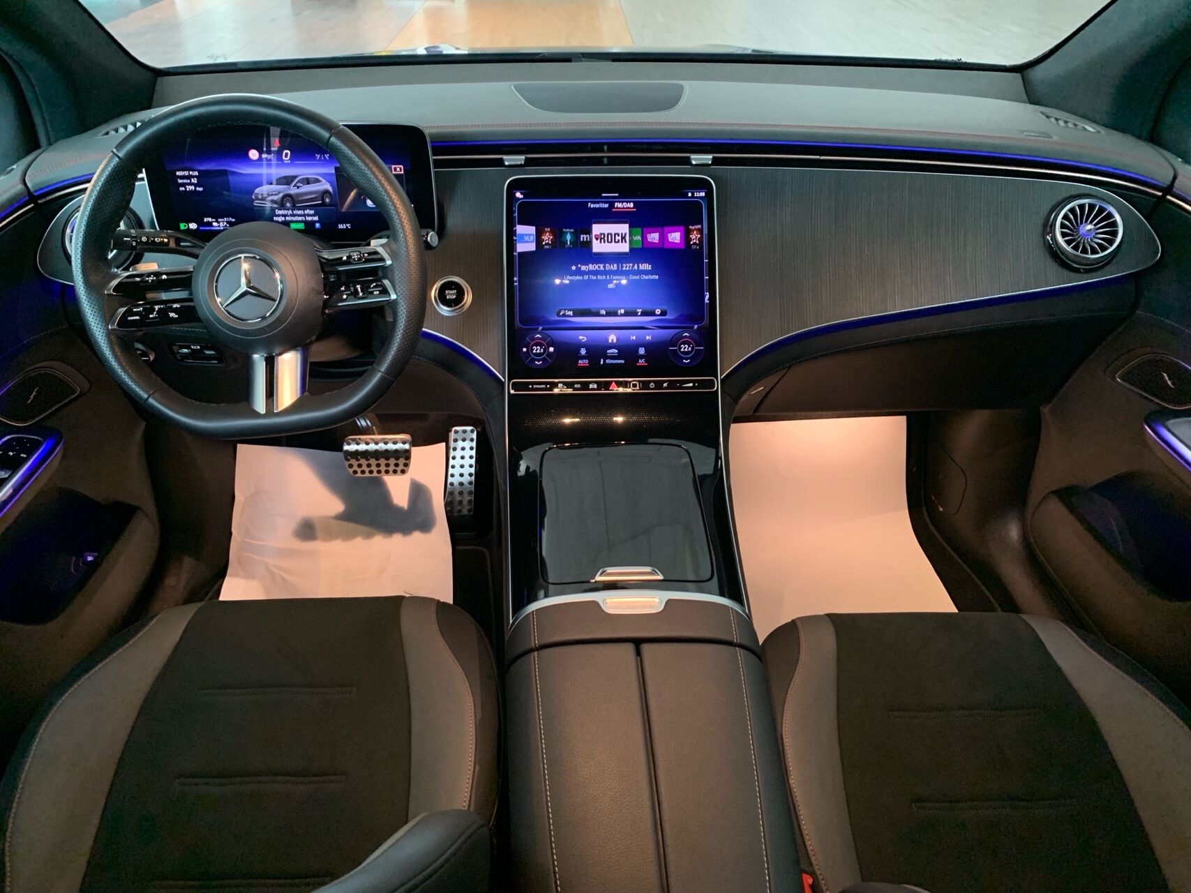 Billede af Mercedes-Benz EQE 350 EL AMG Edition 4Matic 292HK 5d Aut.