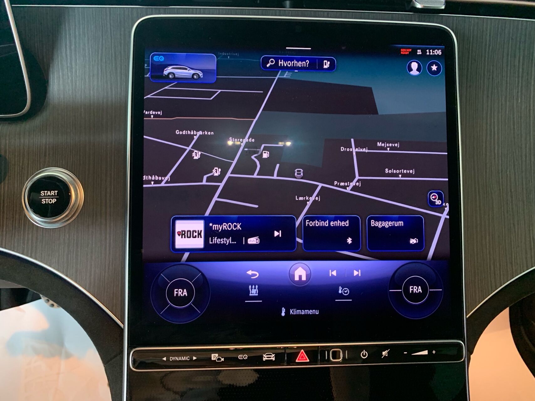 Billede af Mercedes-Benz EQE 350 EL AMG Edition 4Matic 292HK 5d Aut.