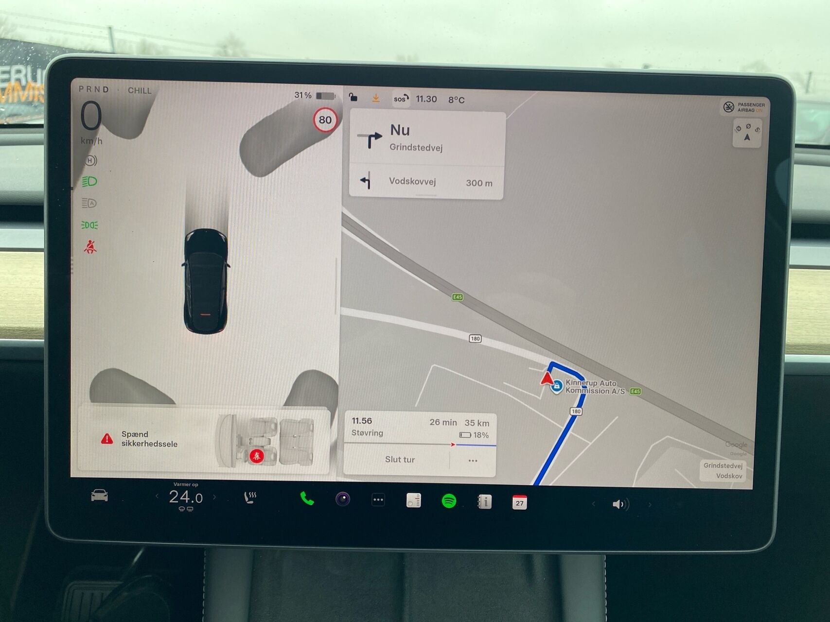 Billede af Tesla Model Y EL RWD 299HK 5d Aut.