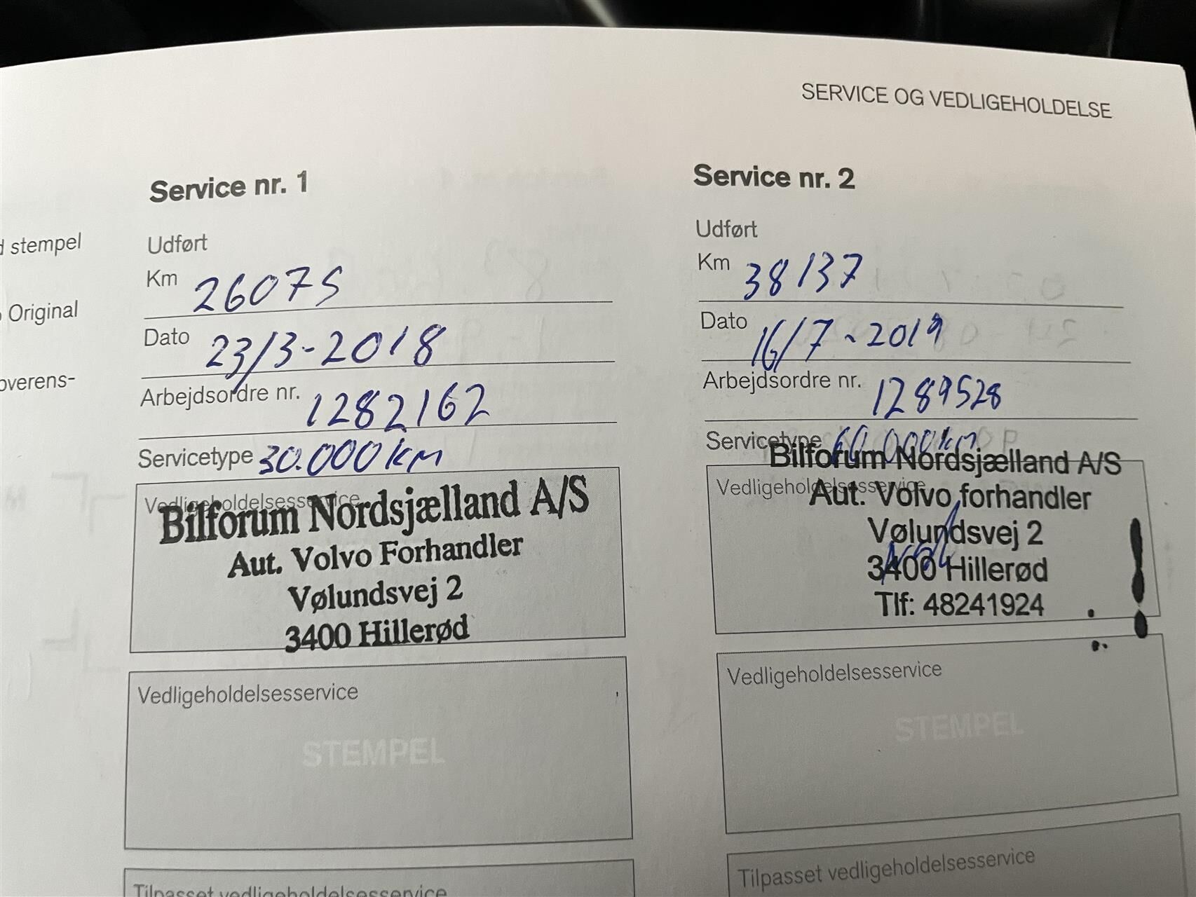 Billede af Volvo V60 2,0 D4 Summum 200HK Stc 8g Aut.