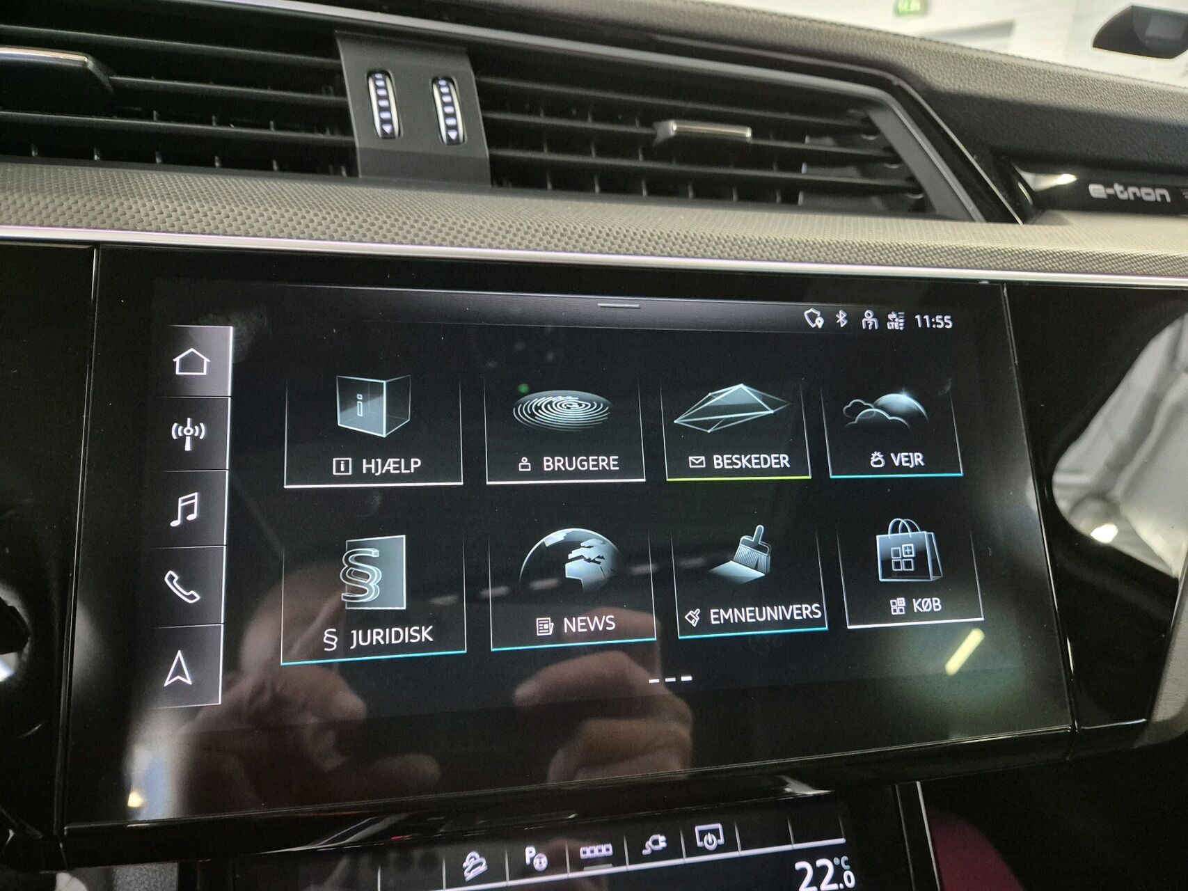 Billede af Audi E-tron 55 S Line Quattro 408HK 5d Aut.