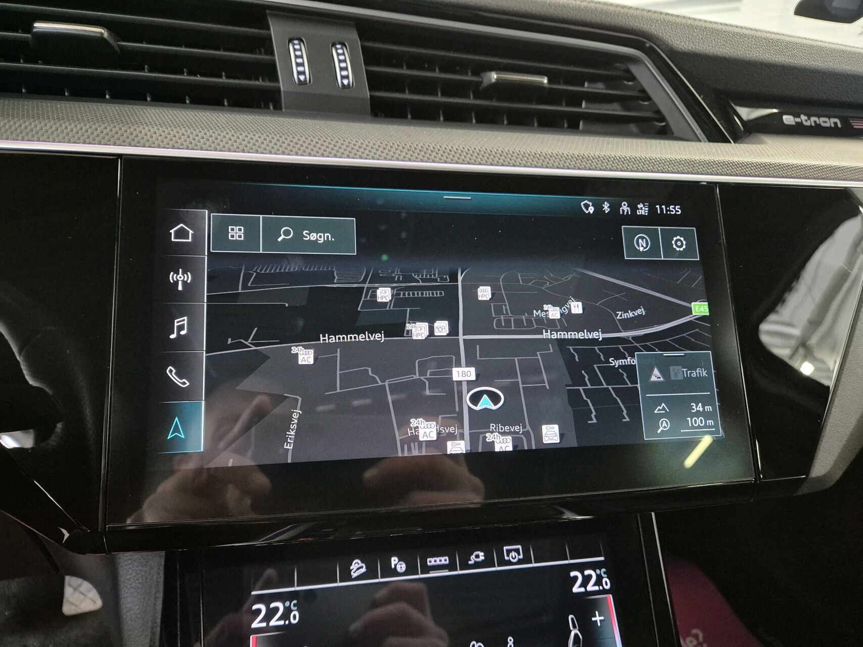 Billede af Audi E-tron 55 S Line Quattro 408HK 5d Aut.