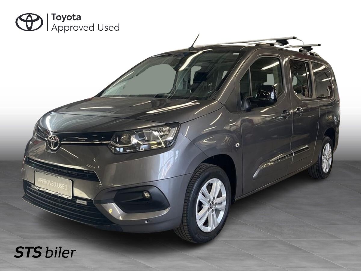 Billede af Toyota Proace City Verso Long 1,2 Family To Skydedør, Bagklap 130HK 6g Aut.