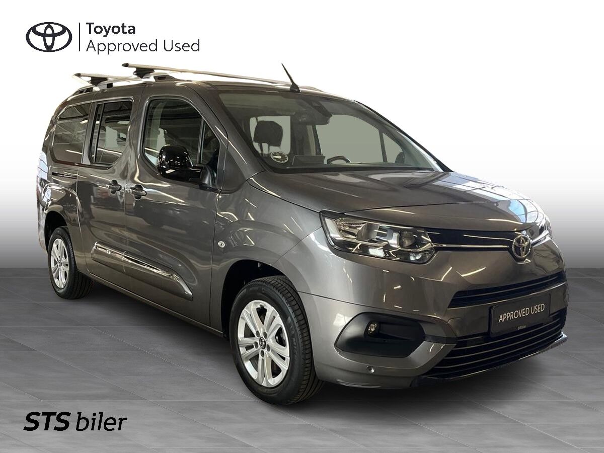 Billede af Toyota Proace City Verso Long 1,2 Family To Skydedør, Bagklap 130HK 6g Aut.