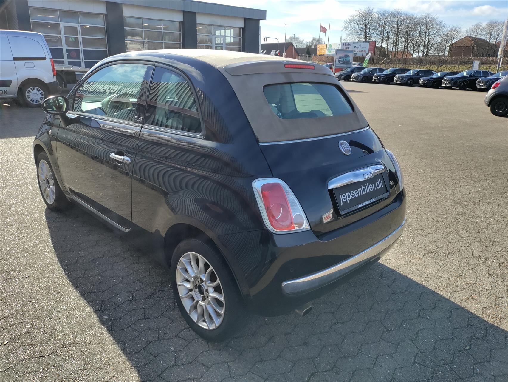 Billede af Fiat 500 1,2 Matt Black Start & Stop 69HK 3d
