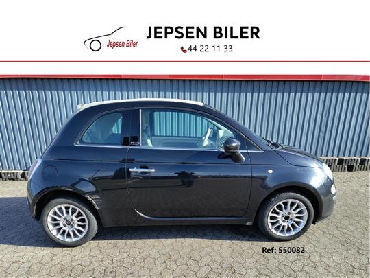 Fiat 500 1,2 Matt Black Start & Stop 69HK 3d