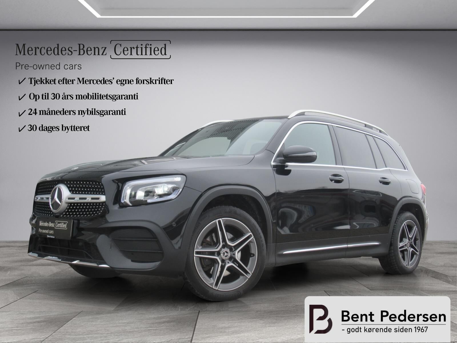 Billede af Mercedes-Benz GLB200 d 2,0 CDI AMG Line 8G-DCT 150HK 5d 8g Aut.