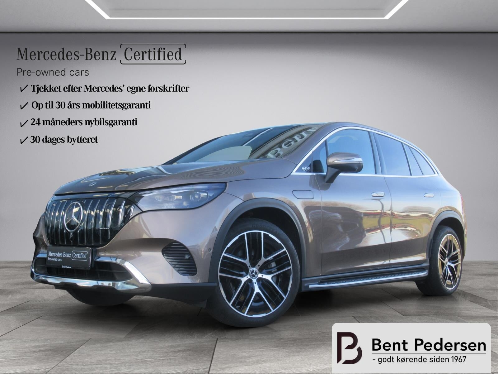 Billede af Mercedes-Benz EQE 350 EL Premium 4Matic 292HK 5d Aut.