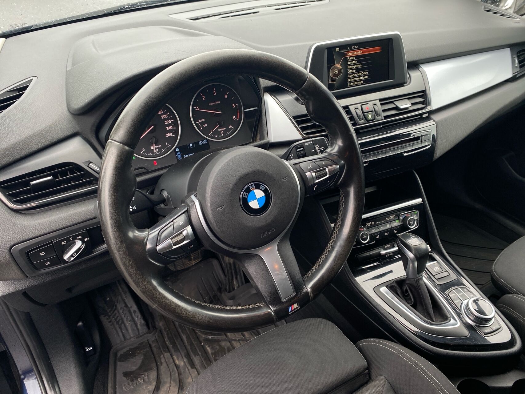 Billede af BMW 220d Active Tourer 2,0 D Advantage Steptronic 190HK 8g Aut.