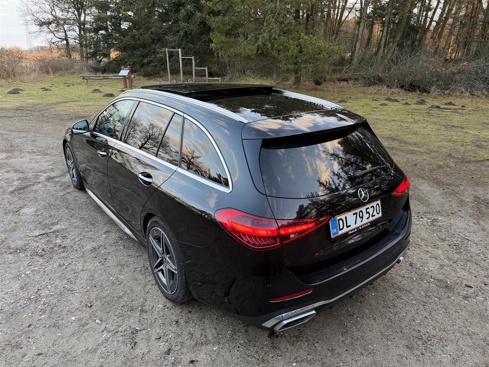 Billede af Mercedes-Benz C220 d T 2,0 CDI  Mild hybrid AMG Line 9G-Tronic 200HK Stc Aut.