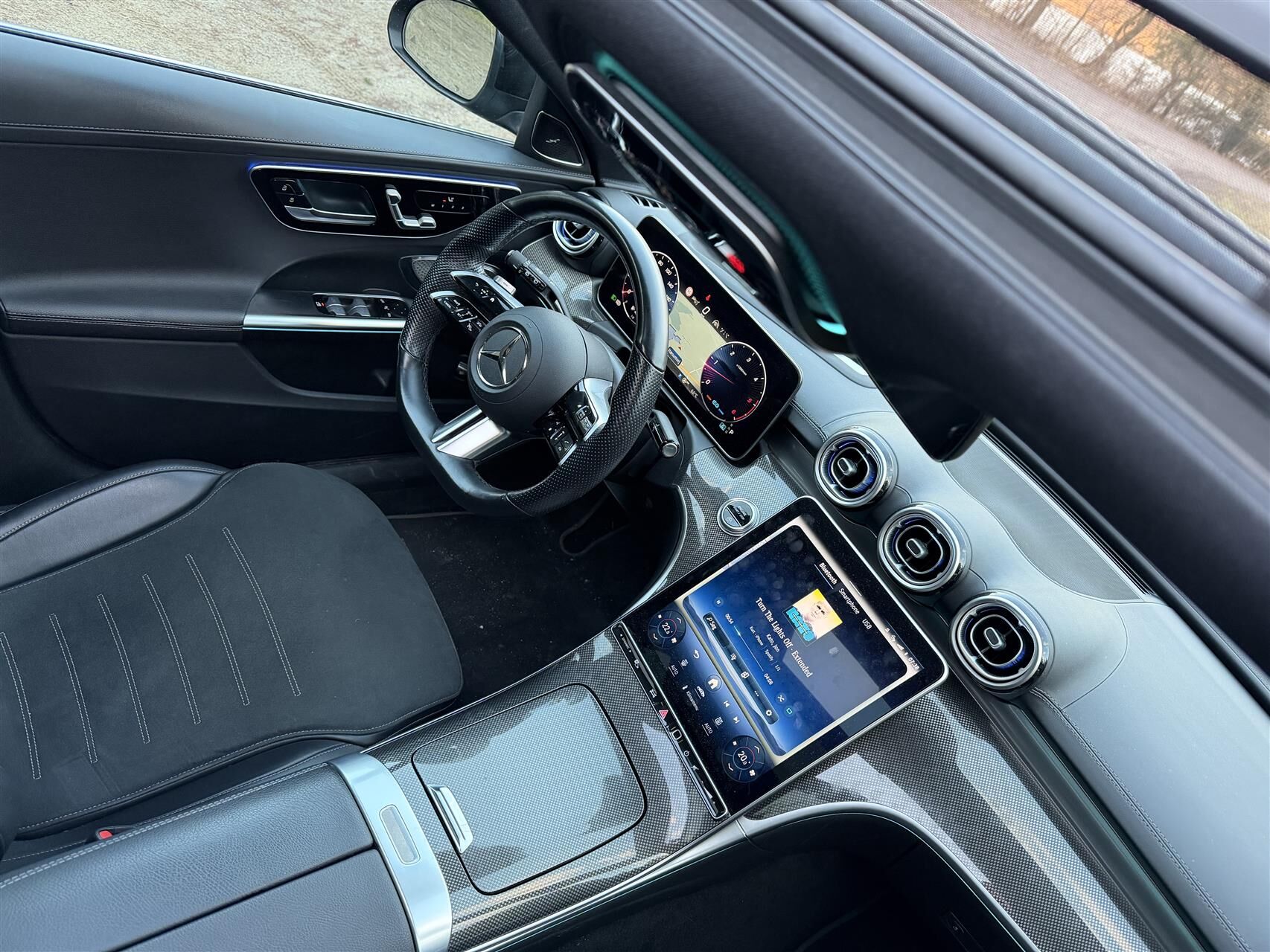 Billede af Mercedes-Benz C220 d T 2,0 CDI  Mild hybrid AMG Line 9G-Tronic 200HK Stc Aut.