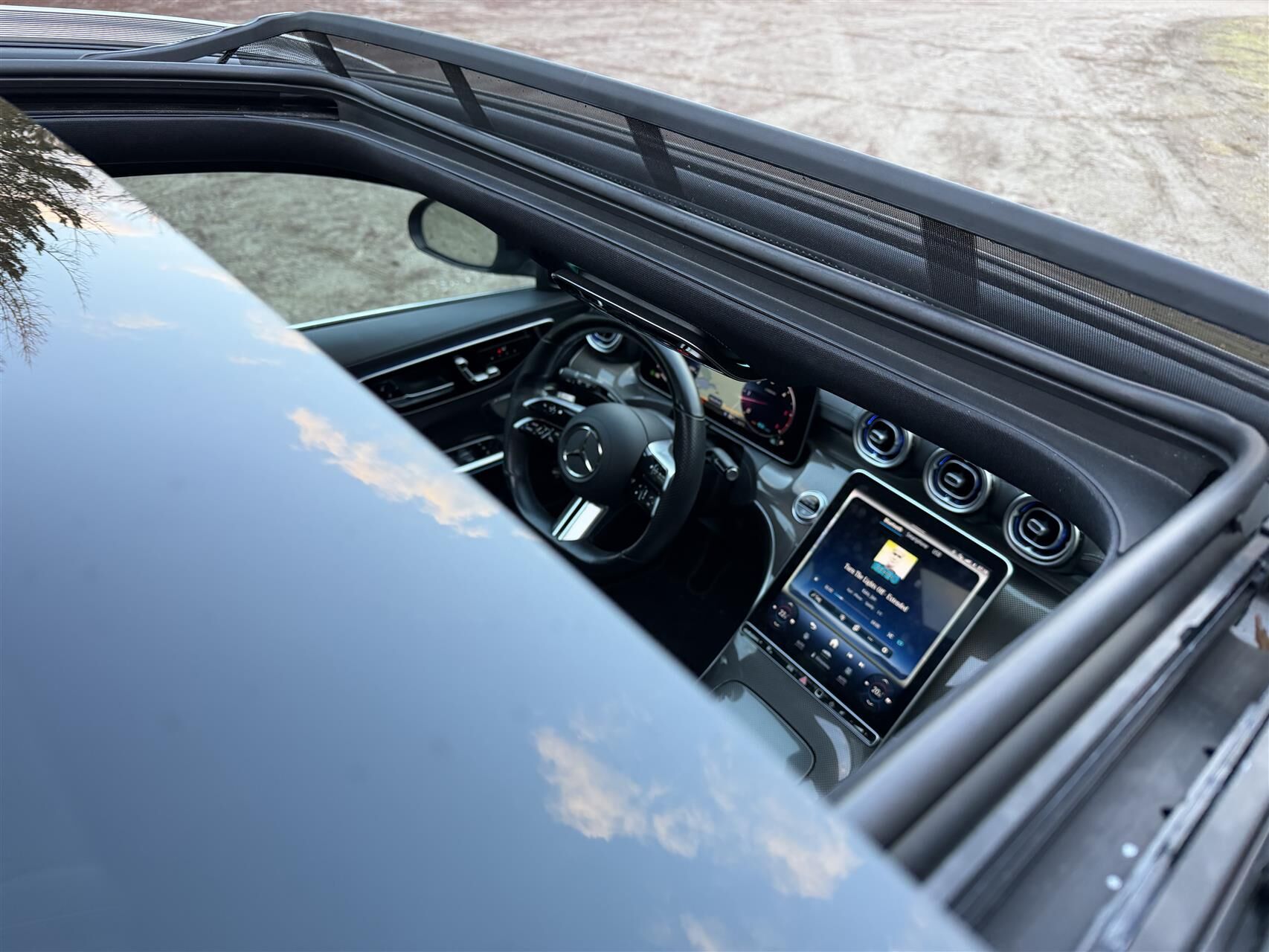 Billede af Mercedes-Benz C220 d T 2,0 CDI  Mild hybrid AMG Line 9G-Tronic 200HK Stc Aut.