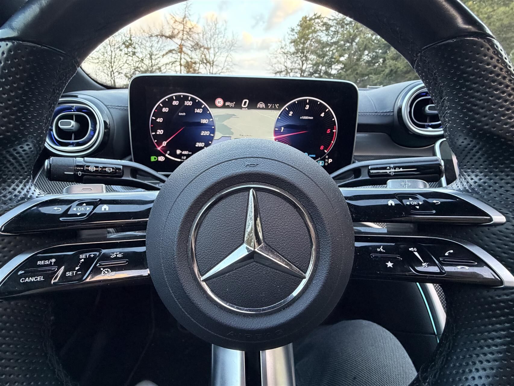 Billede af Mercedes-Benz C220 d T 2,0 CDI  Mild hybrid AMG Line 9G-Tronic 200HK Stc Aut.