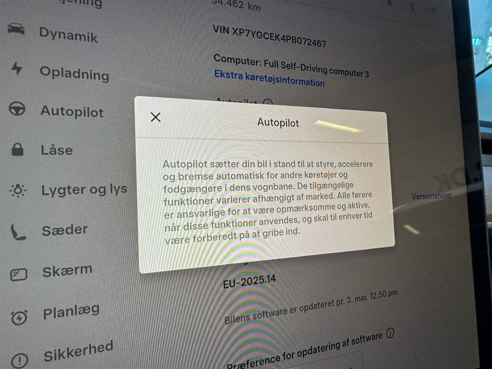 Billede af Tesla Model Y EL Long Range AWD 514HK 5d Aut.