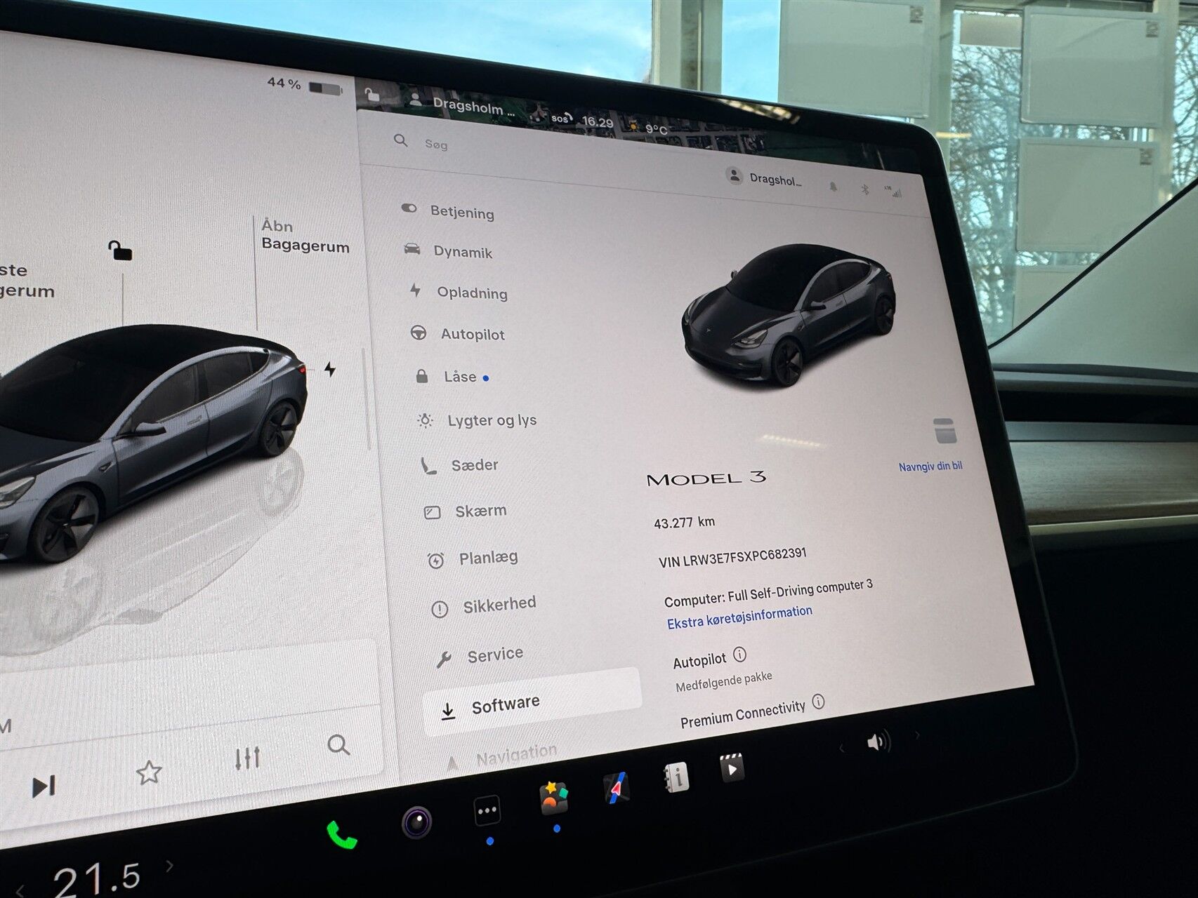 Billede af Tesla Model 3 EL 283HK Aut.