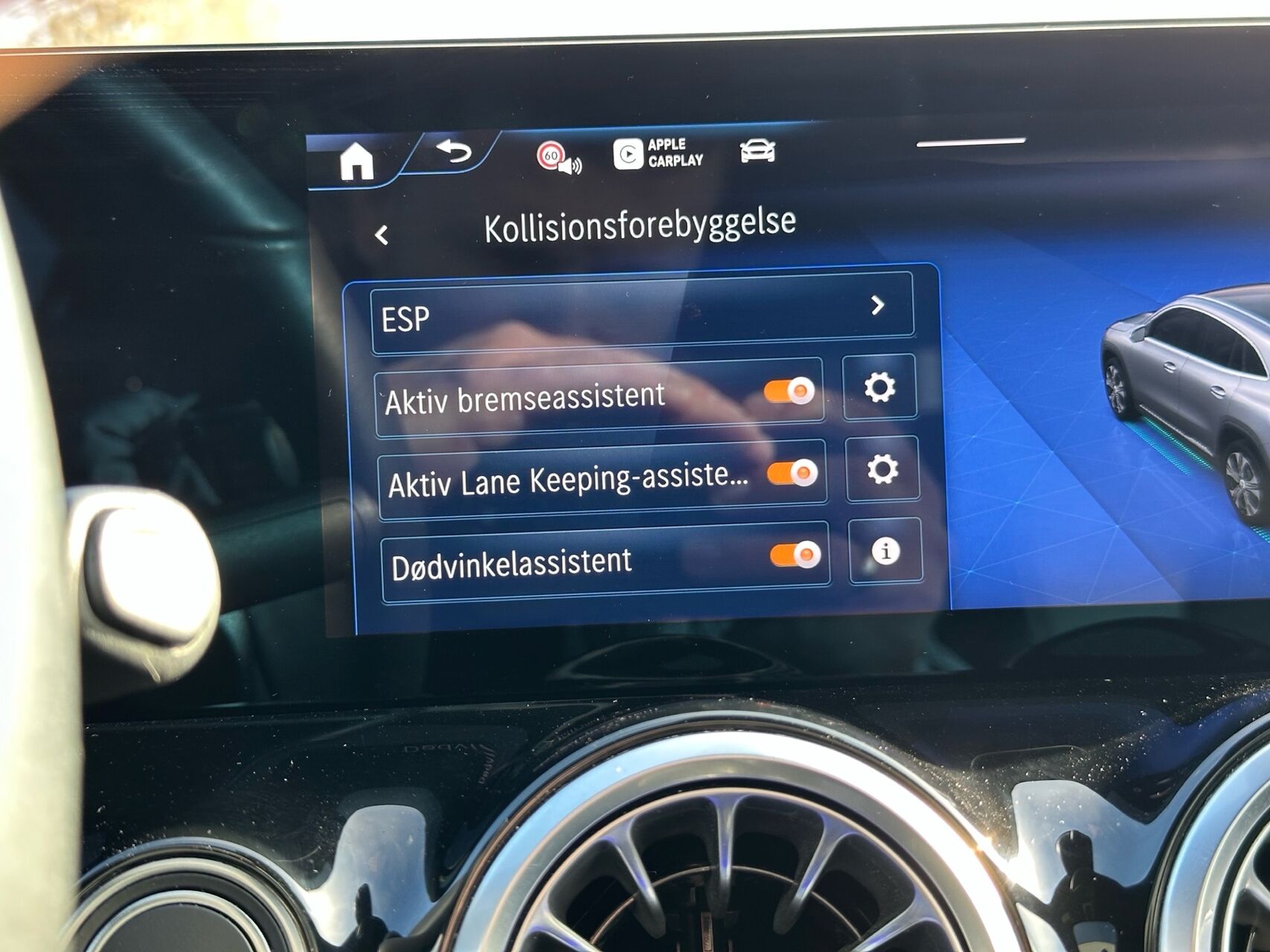 Billede af Mercedes-Benz EQA 250 EL Progressive 190HK 5d Aut.