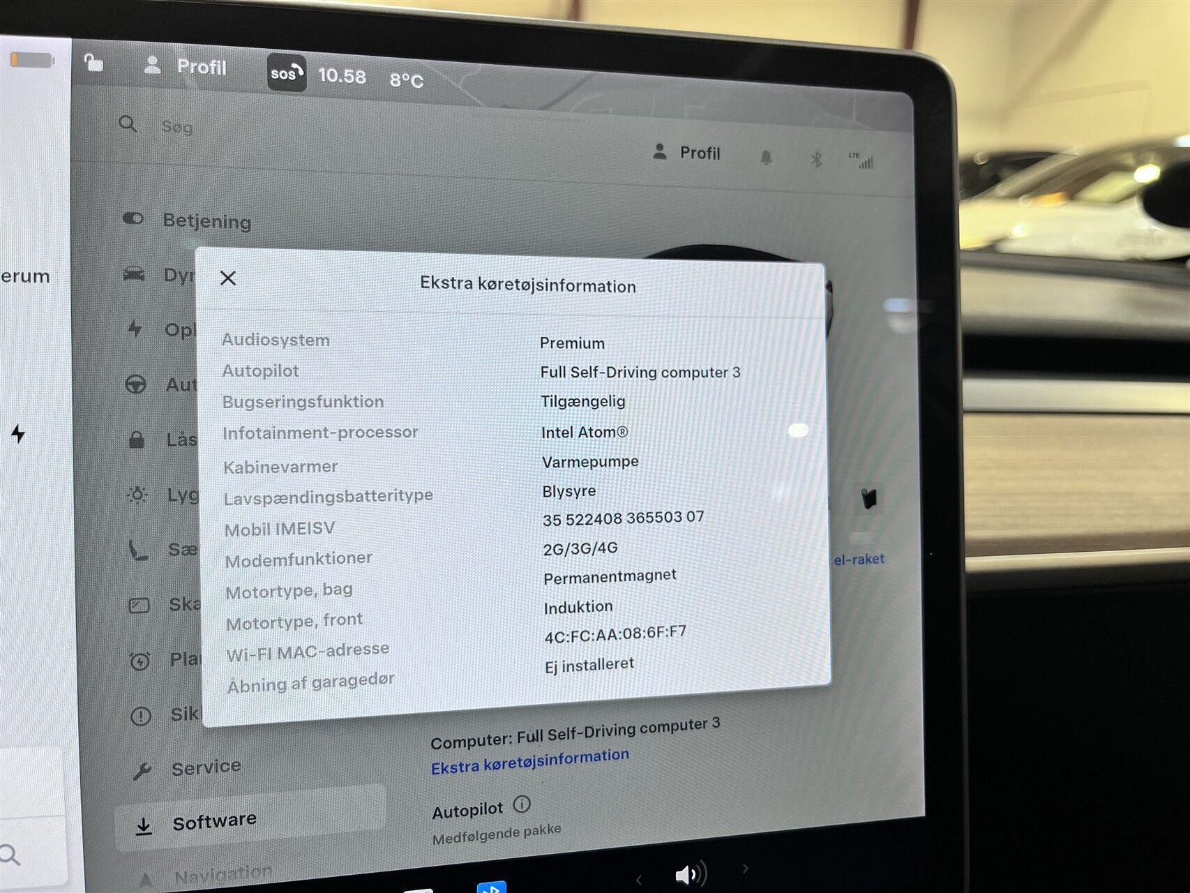 Billede af Tesla Model 3 EL Long Range AWD 498HK Aut.