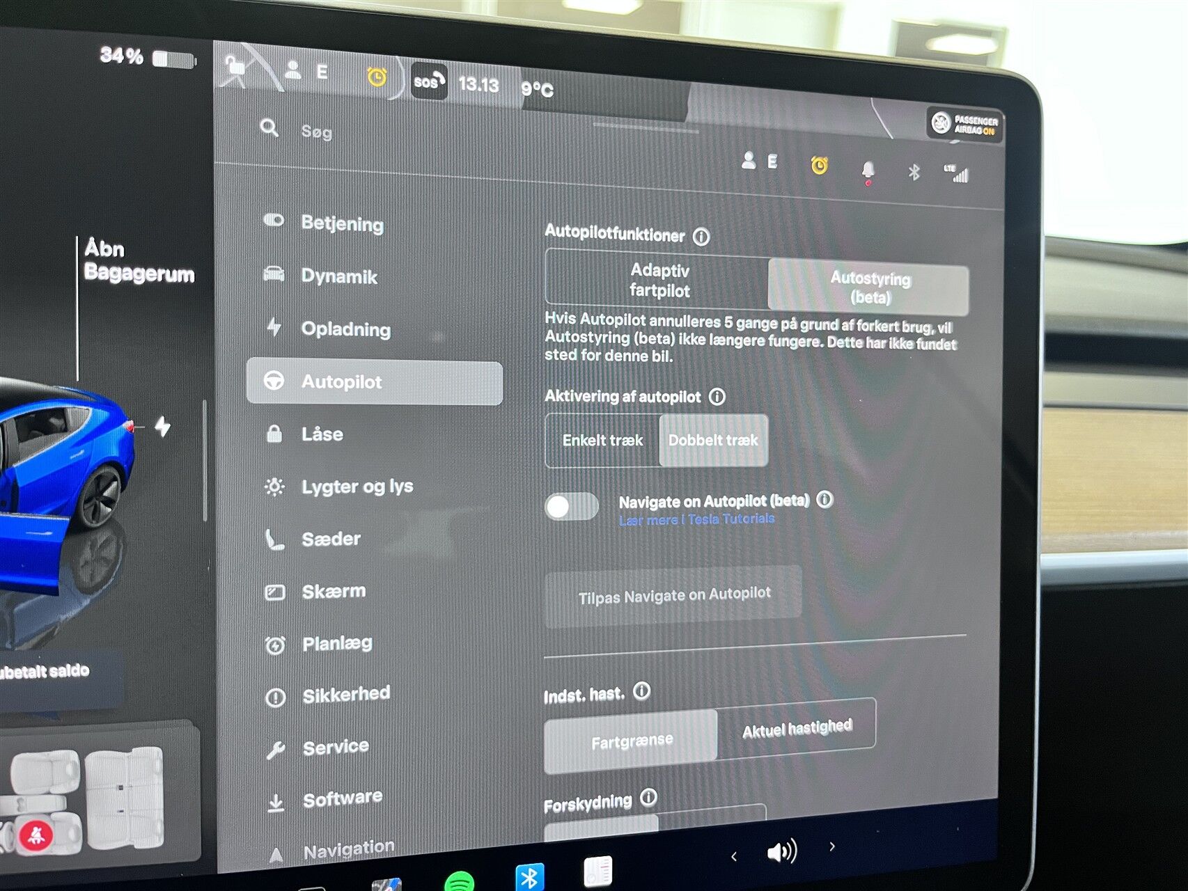 Billede af Tesla Model 3 EL Long Range 283HK Aut.