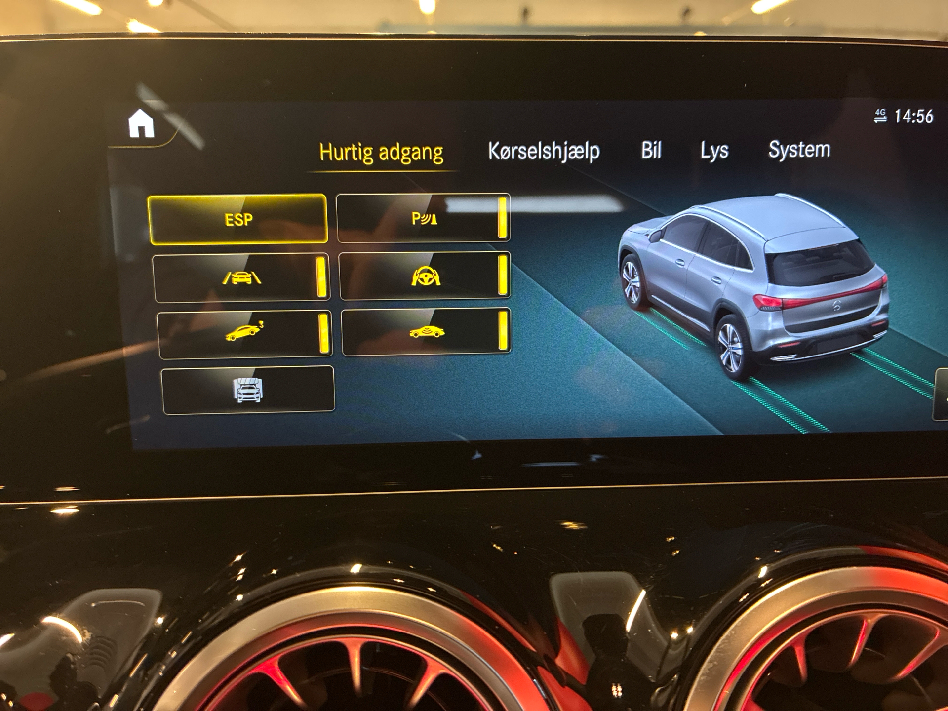 Billede af Mercedes-Benz EQA 250+ EL AMG Line 190HK 5d Aut.