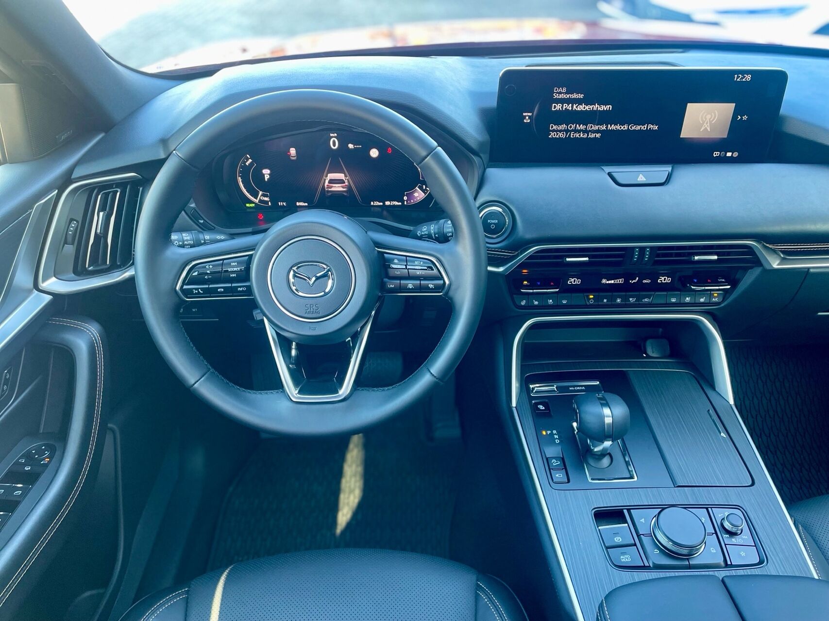 Billede af Mazda CX-60 2,5 e-Skyactiv  Plugin-hybrid Homura Plus AWD 327HK 5d 8g Aut.