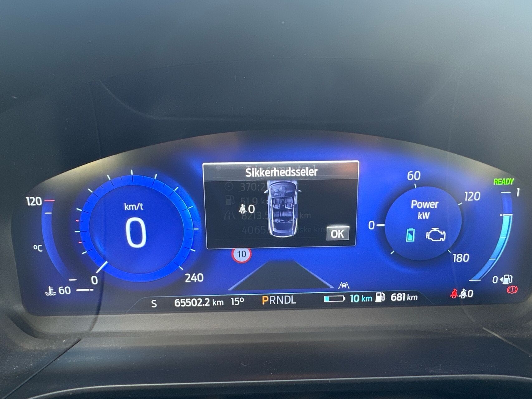 Billede af Ford Kuga 2,5 Plugin-hybrid Vignale CVT 225HK 5d Trinl. Gear