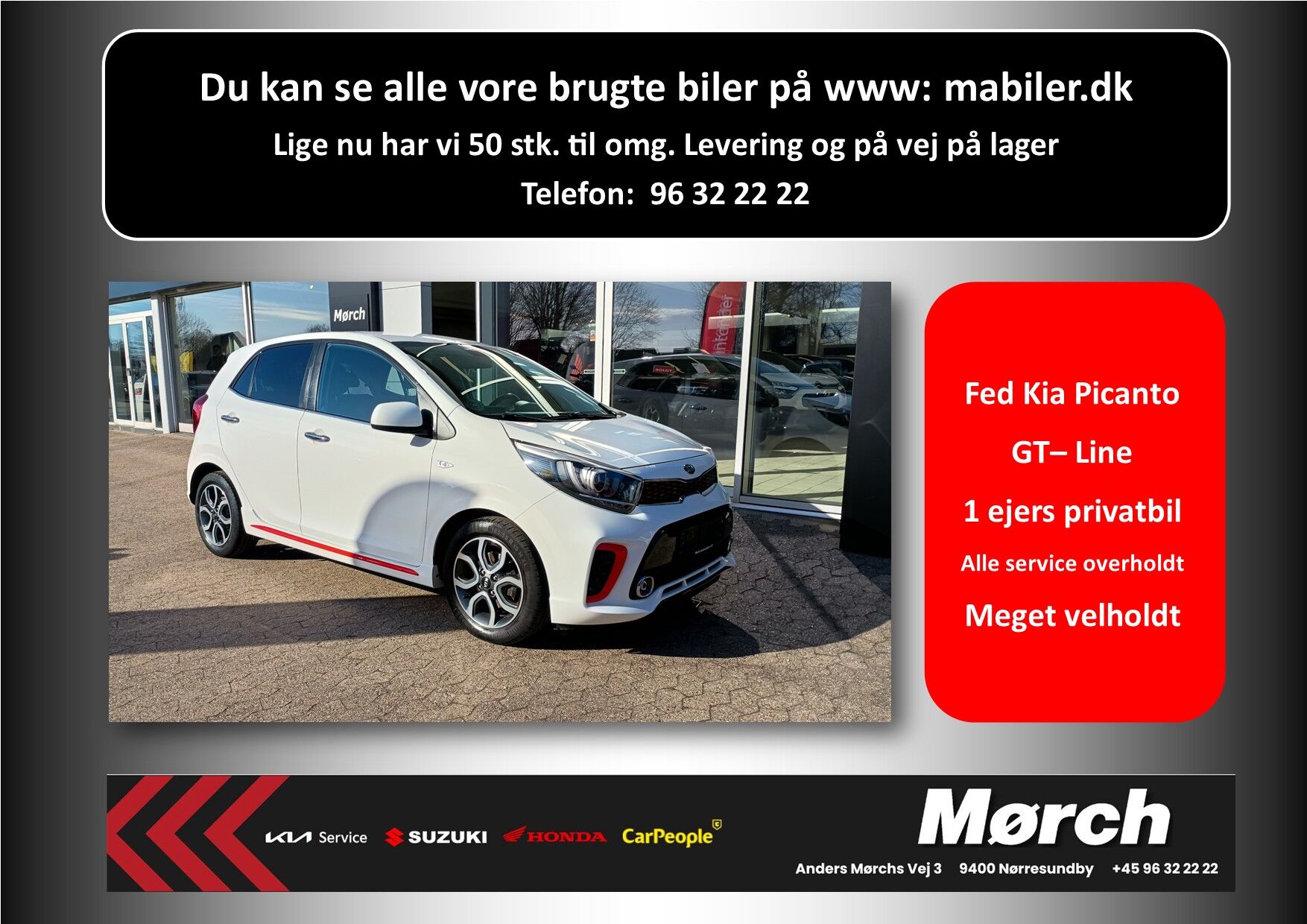 Billede af Kia Picanto 1,0 MPI GT-Line 67HK 5d