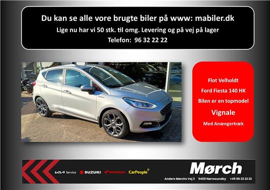 Ford Fiesta 1,0 EcoBoost Vignale 140HK 5d