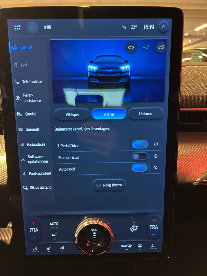 Billede af Ford Mustang Mach-E EL UR 294HK 5d Aut.