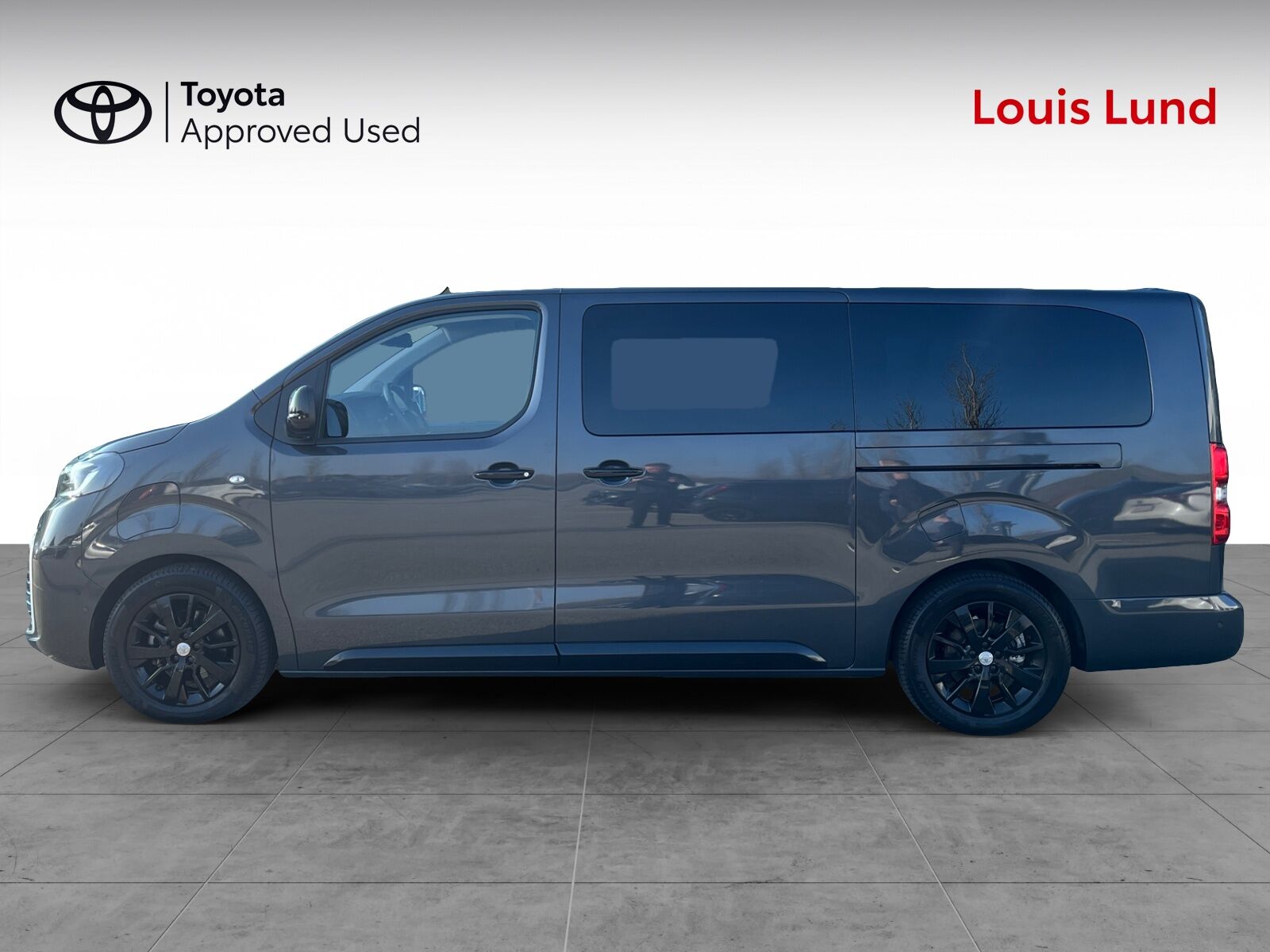 Billede af Toyota Proace Verso Electric Long EL Family m/Dobbelt skydedør, Bagklap 136HK Aut.