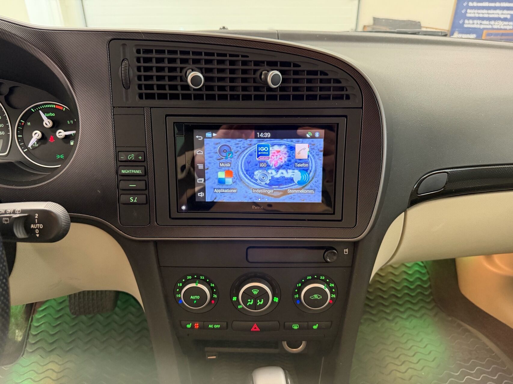 Billede af Saab 9-3 2,0 T Aero 210HK Stc Aut.